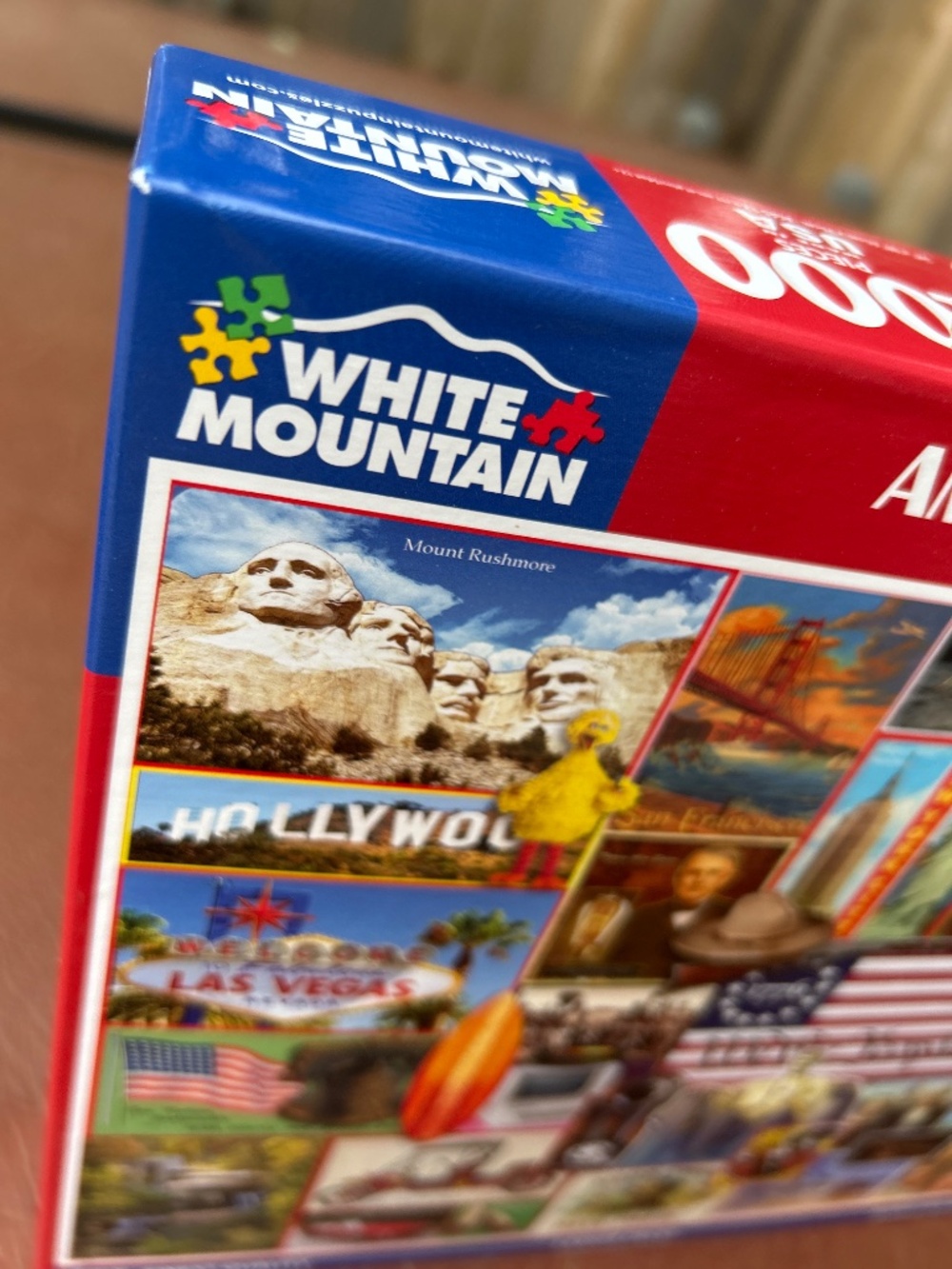 AMERICAN ORIGINALS WHITE MOUNTAIN PUZZLE 1000 pieces - Picture 3 of 8